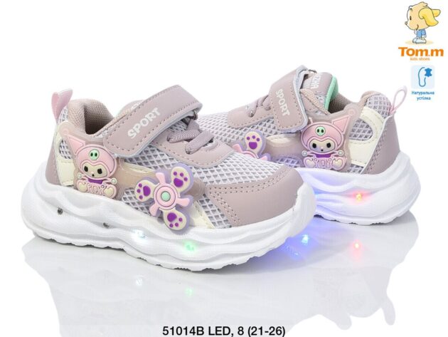 Кросовки LED для малышей (21-26) Tom.m