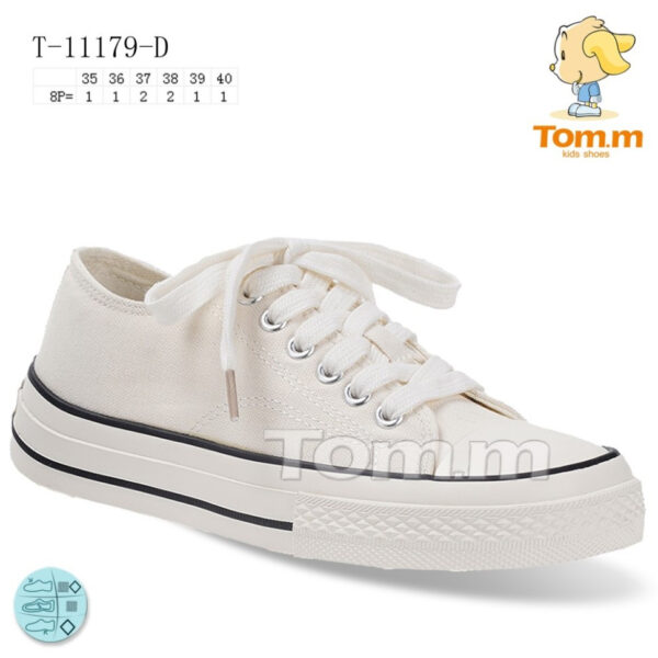 Кеды для подростков  Tom.m (35-40)